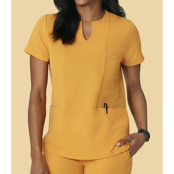 mandala Tops - Mandala Women's Honey Scrubs Top and Jogger Set - Size XS